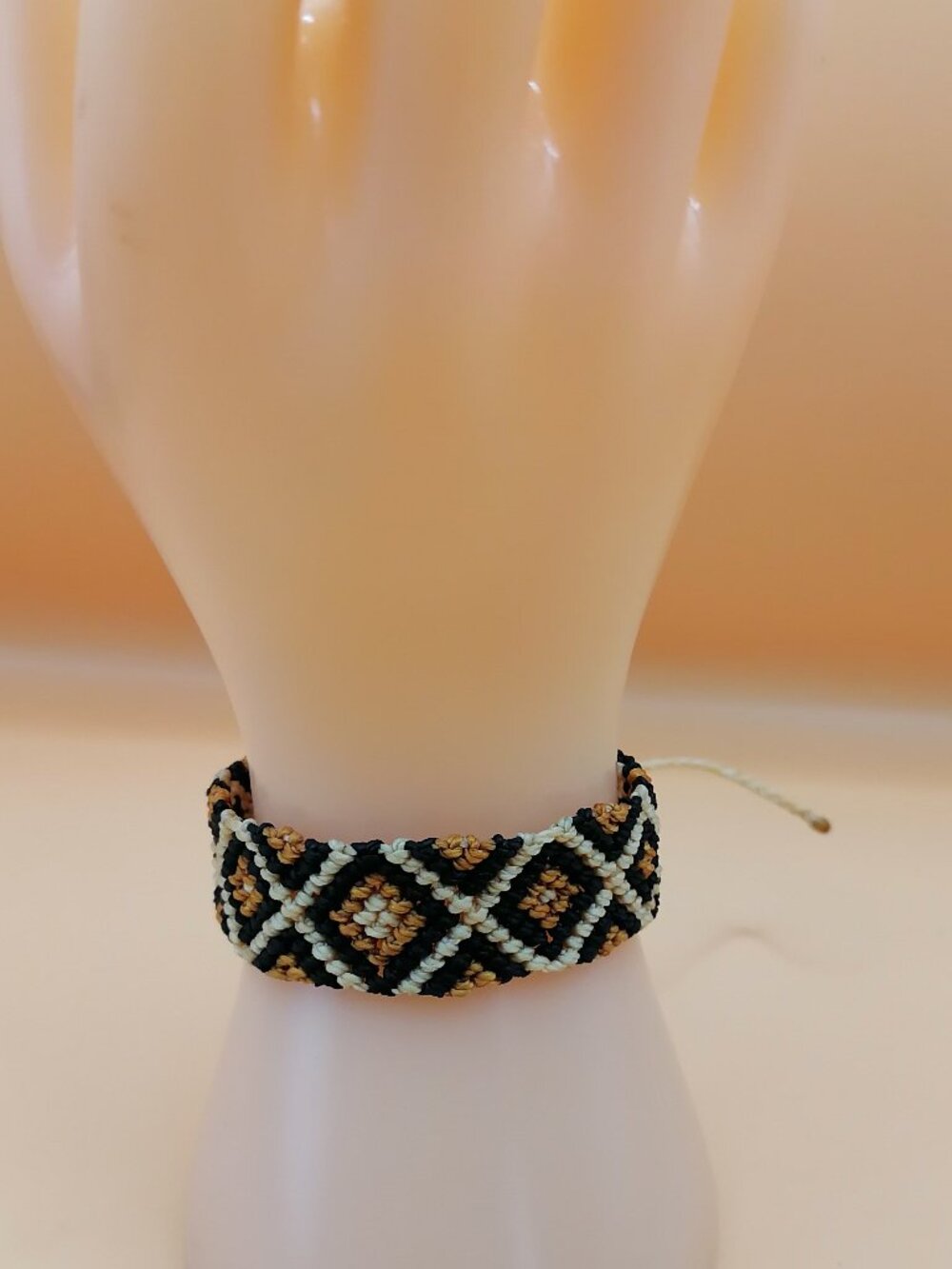 Handmade Geometric Macrame Bracelet